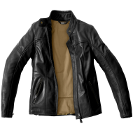 Γυναικείο δερμάτινο μπουφάν μοτοσικλέτας SPIDI MACK LADY Μαύρο