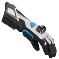 Дамски кожени мото ръкавици SPIDI STR-6 Grey/White/Provence