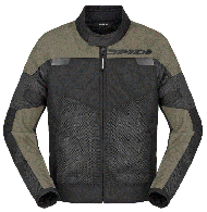 Textile motorcycle jacket SPIDI TOUR NET MILITAR