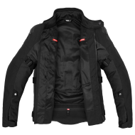 Textile motorcycle jacket SPIDI RW H2OUT Black