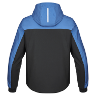 Textile motorcycle jacket SPIDI HOODIE H2OUT II BLACK/BLUE