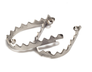 Suport pentru picioare RFX Pro, dinți de rezervă, 2 dinți de rechin (2 buc.), oțel inoxidabil