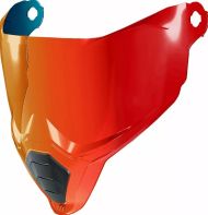Red iridium visor ICON ULTRAFLITE™ 22.06 CALYPSO RED