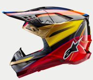 Cască motocross ALPINESTARS SM10 ERA GOLD