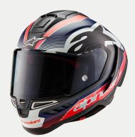 Κράνος ALPINESTARS Supertech R10 Team Μαύρο/Καρμπουράκι/Μπλε/Λευκό