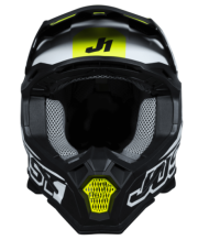 Mотокрос каска Just1 J-22 F Dynamo Fluo Yellow/White/Black 