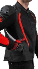 Geacă de motocicletă de vară SHIMA MESHPRO 2.0 MEN RED + Protecție spate