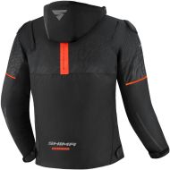 Jachetă motociclistă impermeabilă SHIMA DRIFT + Men Negru + protecție spate