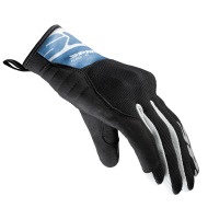 Mănuși moto textile pentru femei SPIDI FLASH-KP GRI/ALB/PROVENCE