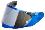 Blue iridium visor for AIROH GP800 BLUE Mirrored helmet
