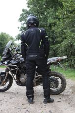 Спортно туристичеко лятно мото яке с водоустойчива мембрана Modeka Yannik Air Black/Yellow