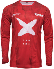Мотокрос джърси THOR PULSE HZRD RED/WHITE
