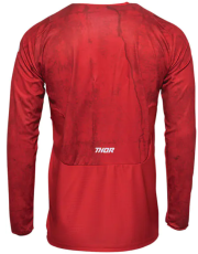 Мотокрос джърси THOR PULSE HZRD RED/WHITE
