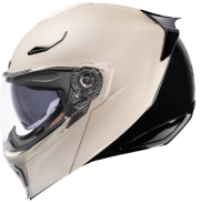 Κράνος ICON Threshold™ με δυνατότητα αναδίπλωσης σε σταθερή κατάσταση, ΛΕΥΚΟ