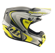 Mотокрос каска TROY LEE DESIGNS GP Pro Crossover - Grey/Yellow