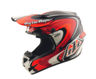 Mотокрос каска TROY LEE DESIGNS GP Pro Crossover - Navy/Red