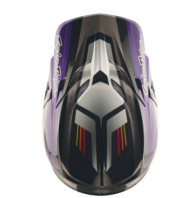 Mотокрос каска TROY LEE DESIGNS SE5 Carbon Stripes - Black/Violet