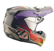 Mотокрос каска TROY LEE DESIGNS SE5 Carbon Stripes - Black/Violet