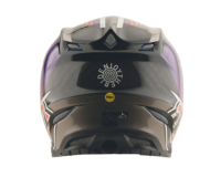 Mотокрос каска TROY LEE DESIGNS SE5 Carbon Stripes - Black/Violet