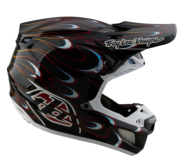 Mотокрос каска TROY LEE DESIGNS SE5 Carbon Torched - Black/Red