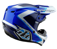Детска мотокрос каска TROY LEE DESIGNS GP Shutter - Blue/White