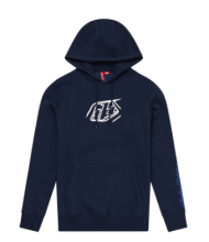 Детски суитшърт TROY LEE DESIGNS Badge - Navy