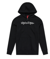 Суитшърт TROY LEE DESIGNS Zip Up Signature - Black