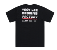 Тениска TROY LEE DESIGNS Factory - Black