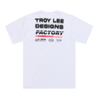 Тениска TROY LEE DESIGNS Factory - White