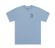 Тениска TROY LEE DESIGNS Peace Out  - Smoke Blue