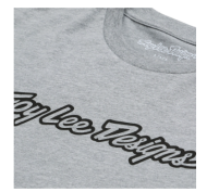 Тениска TROY LEE DESIGNS Signature - Gray Heather