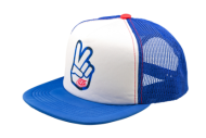 Шапка TROY LEE DESIGNS Trucker Snapback Peace Out - BLUE