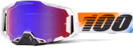 Ochelari motocross 100% ARMEGA HIPER UNITED ROȘU/ALBASTRU MIRROR