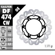 Плаващ преден спирачен диск Galfer WAVE FLOATING COMPLETE (C. ALU.) 298x5mm DF474CW