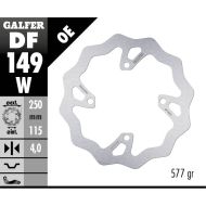 Заден спирачен диск Galfer WAVE FIXED 250x4mm DF149W