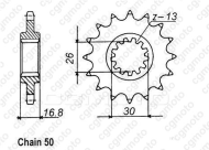 REGINA HONDA CBR1000RR 04-05 Chain and Sprocket Kit