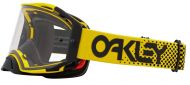 Motocross goggles OAKLEY Airbrake MX B1B YELLOW Clear