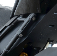 Плоча R&G RACING Footrest Blanking Plate Black - Honda CBR1000RR-R Fireblade