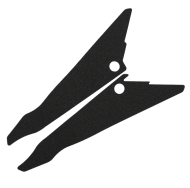 Протектор за резервоар R&G RACING Tank Traction Pads (Set 2 Pieces Side) - Black KTM SuperDukeR 1390