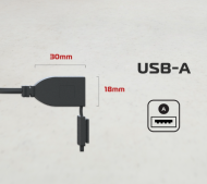 Комплект за зареждане OXFORD USB тип A 3.0 AMP