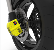 Дискова ключалка OXFORD Boss Alarm 14 мм, вкл. верига 12 мм x 1,2 м