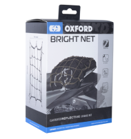 Светлоотразителна мрежа за багаж OXFORD, черна