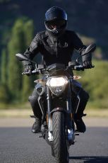 Geacă de motocicletă din piele sport touring Modeka Hawking II