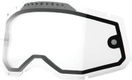 Dual vented 100%-CLEAR GEN 2 goggle plate