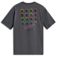 Tricou ALPINESTARS SS CSF POP HELMET CHARCOAL