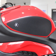 Set de tampoane de tracțiune pentru rezervor R&G RACING Eazi-Grip Evo - Negru BMW S1000RR 19-25