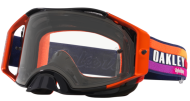 Motocross goggles Oakley goggles Airbrake MX Troy Lee Designs Navy Sunrise Clear