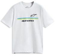 Tricou ALPINESTARS SS CSF LANES ALB