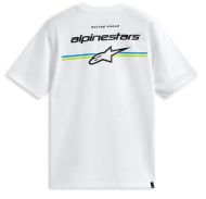 Tricou ALPINESTARS SS CSF LANES ALB