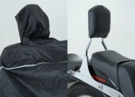 Husă de protecție pentru motocicletă R&G Racing Outdoor Cruiser Negru - Moto / Scooter - Universală